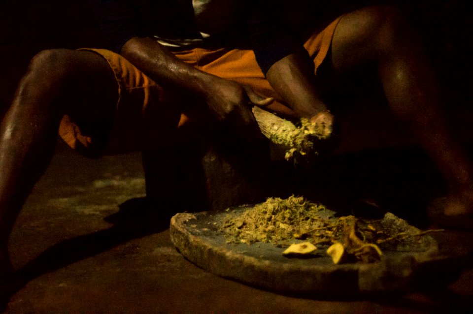 stone ground kava photo