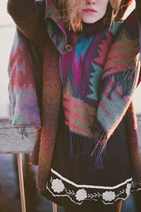 Young fashion scarf