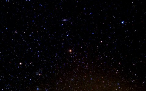 Andromeda stacked photo