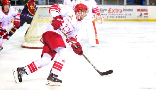 Ice Hockey - Guildford Flames At Swindon Wildcats