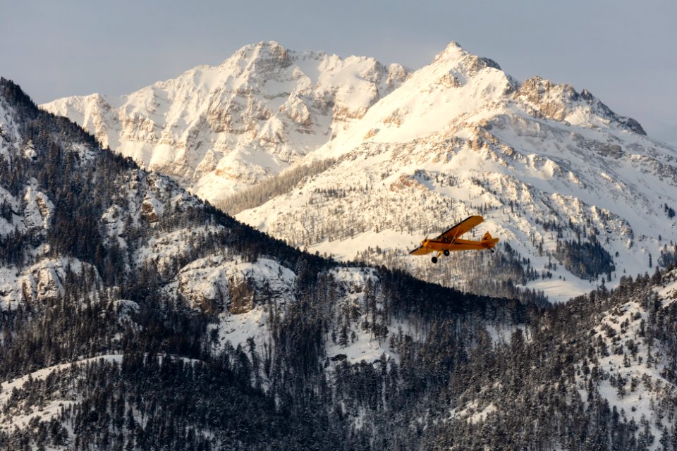 Radio telemetry flight and Electric Peak
