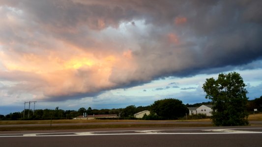 Evening Storm Clouds 4 photo