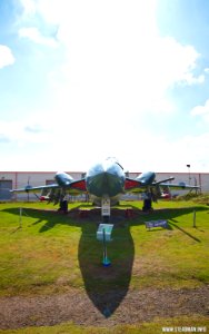 Midlands Air Museum - Sea Vixen Sundial