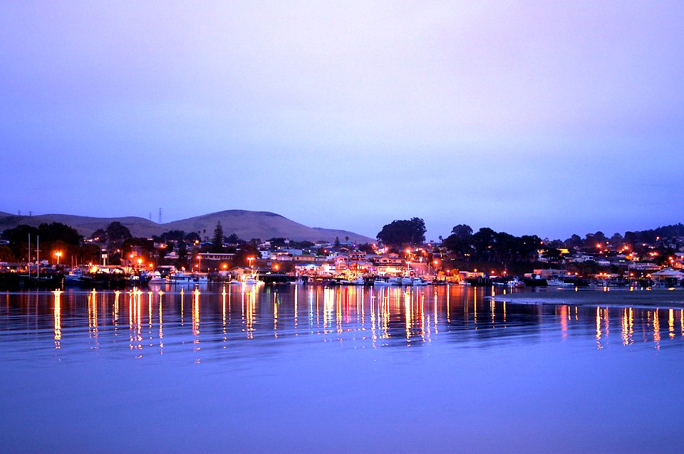 EARLY MORNING AT MORRO BAY HARBOR -016
