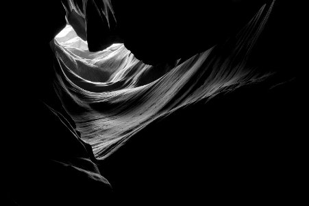 AZ - ANTELOPE CANYON -BW -03