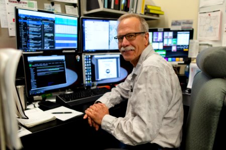 Ed Folts, Emergency Operations Center Dispatcher photo