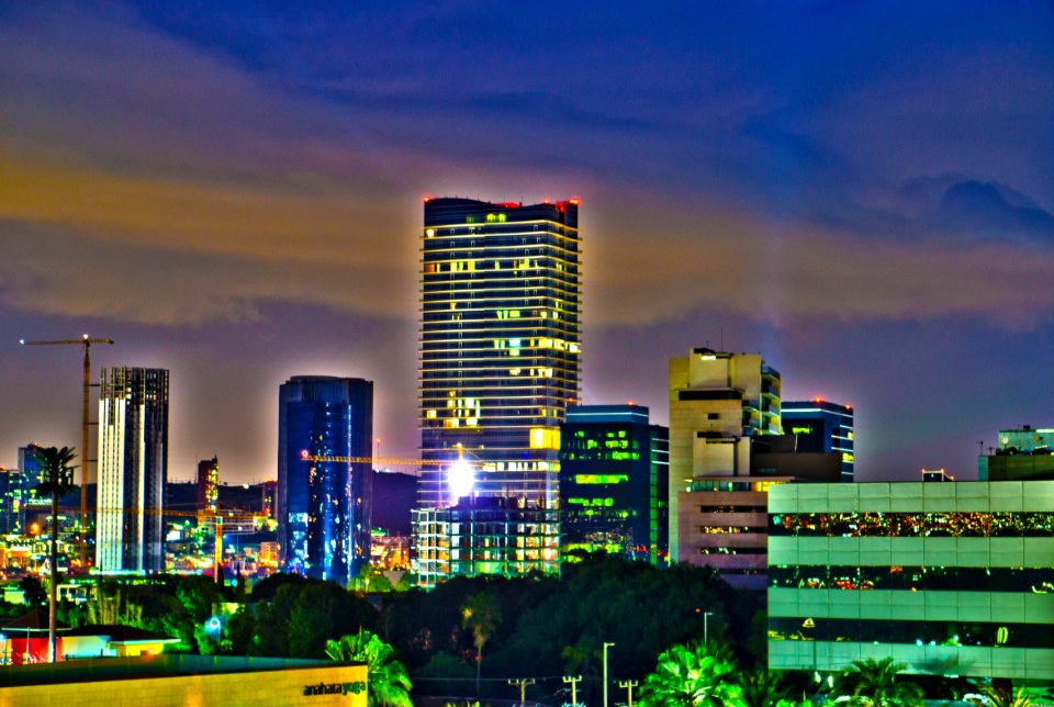 HDR skyline photo