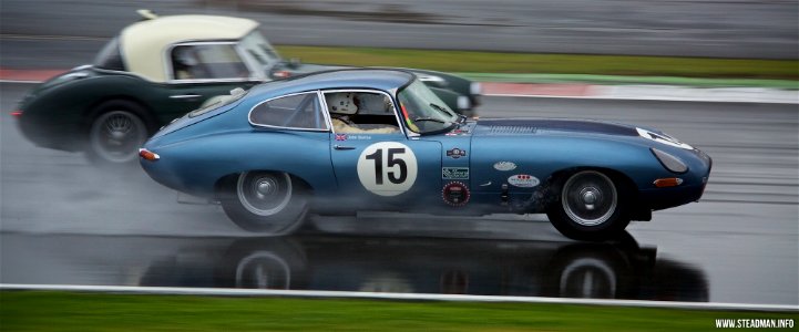Silverstone Classic - Jaguar E-Type photo