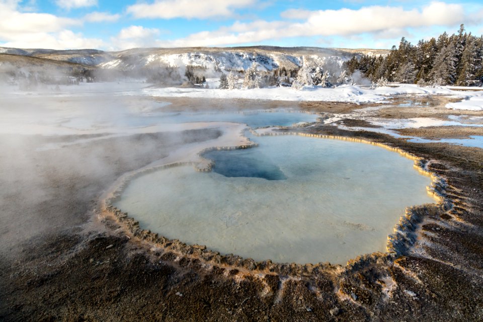 Doublet Pool in winter