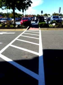 Crosswalk to Handicapped Parking photo