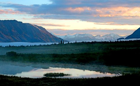 TANGLE LAKE, Denali Highway, Alaska (6-2019) WATERCOLOR  (69) 1