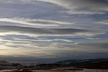 Sunset in Lamar Valley