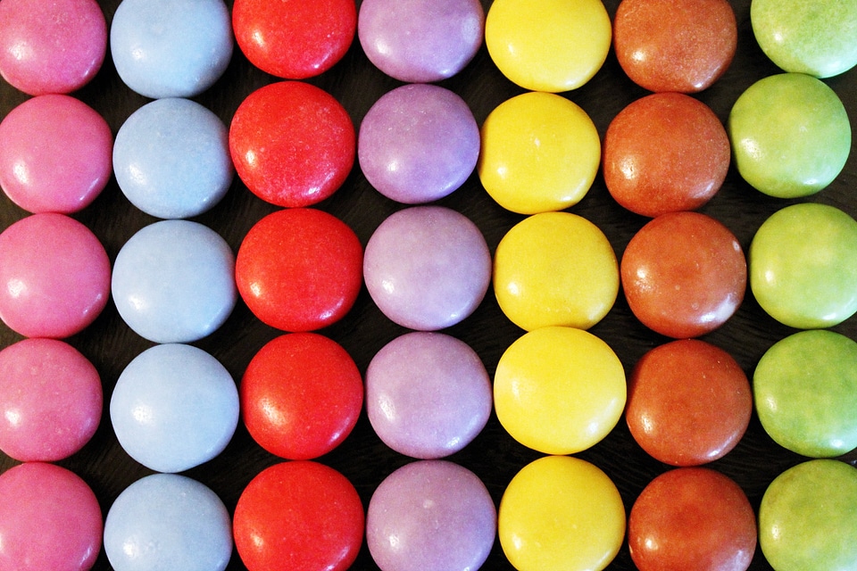 Kunterbunt sweetness lenses