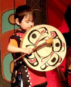 SAXMAN NATIVE VILLAGE, Ketchikan, Alaska - WATERCOLOR (14)