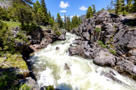 Views of Helloraring Creek above the foot bridge photo