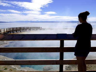 Black Pool at West Thumb Geyser Basin