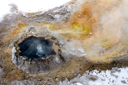 Chinese Spring in Upper Geyser Basin photo