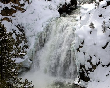 Upper Falls of the Yellowstone photo