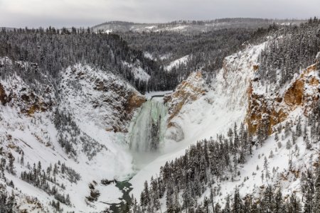 Lower Falls from Lookout Point 12.27.17 photo