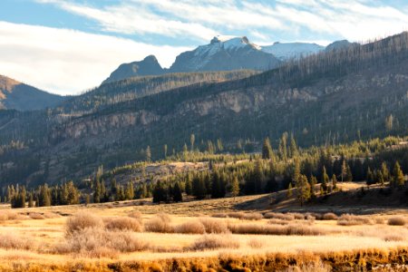 Fall views along the Slough Creek Trail photo