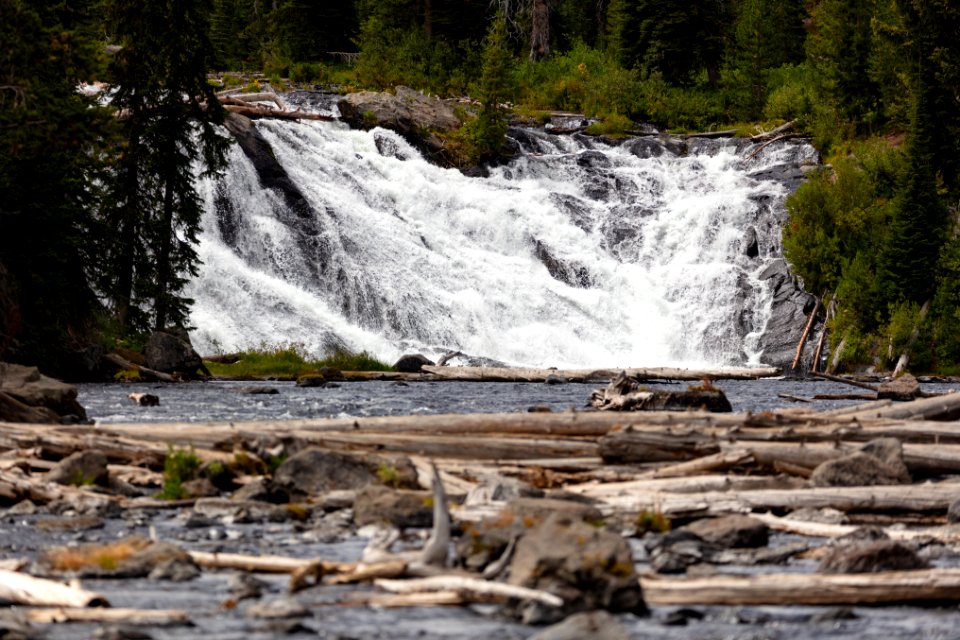Lewis Falls and River