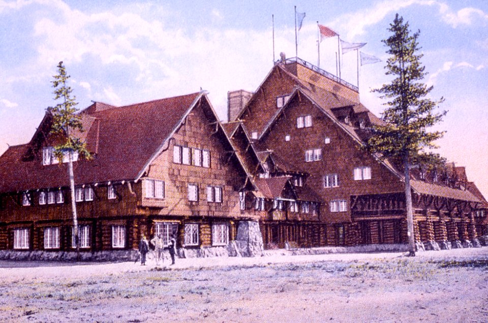 #134 - Old Faithful Inn, northeast aspect
