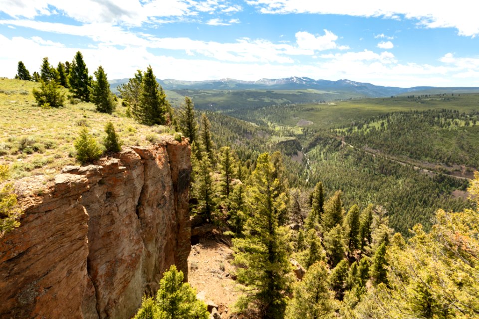 Views of the Washburn Range from Mt. Everts
