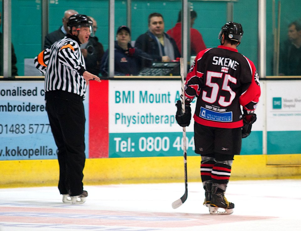 Guildford Flames Vs Basingstoke Bison