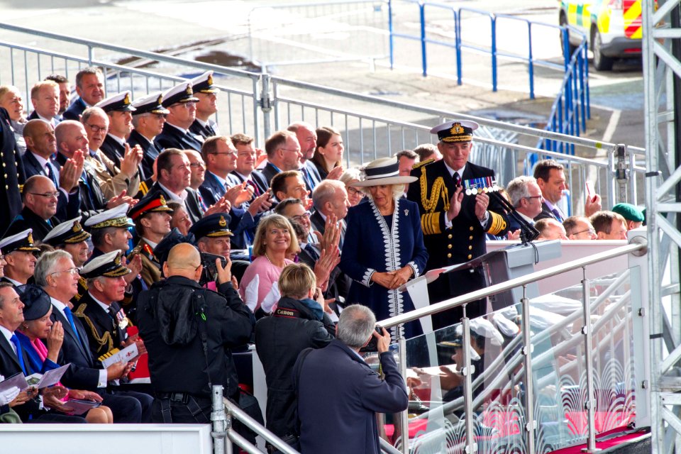 HMS PRINCE OF WALES Naming Ceremony