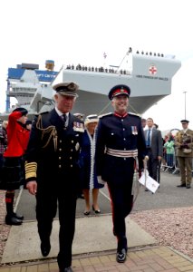 HMS PRINCE OF WALES Naming Ceremony photo