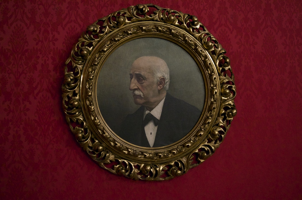 Vintage antique portrait