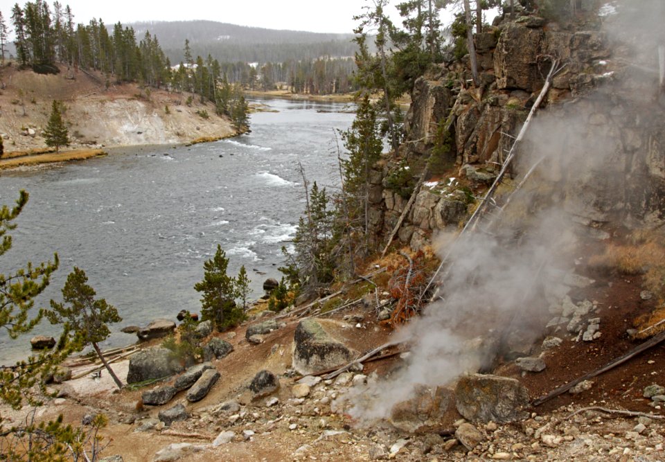 Yellowstone River near Mud Volcano