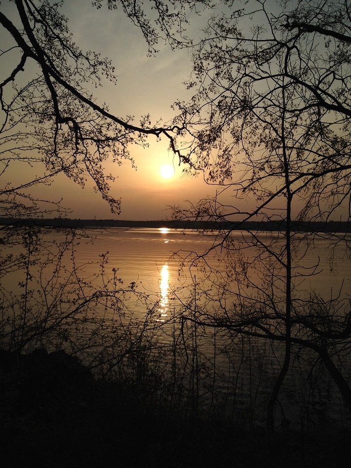 Landscape abendstimmung atmospheric