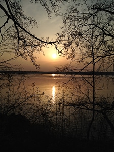 Landscape abendstimmung atmospheric photo