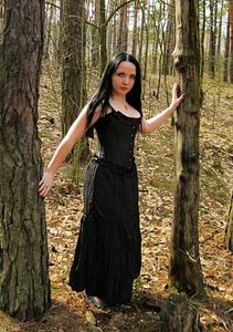 Woman young gothic