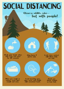 Social Distancing Poster