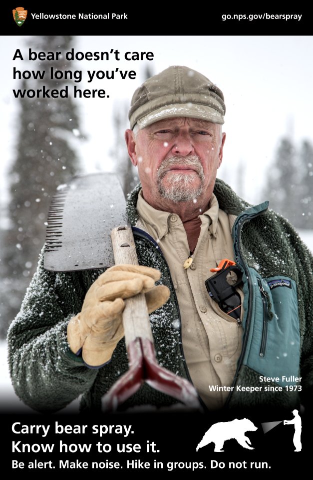 "A bear doesn't care how long you've worked here."