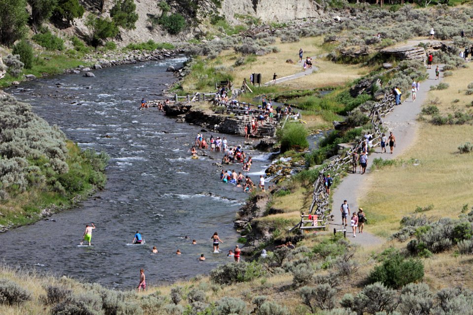Gardner River and Boiling River