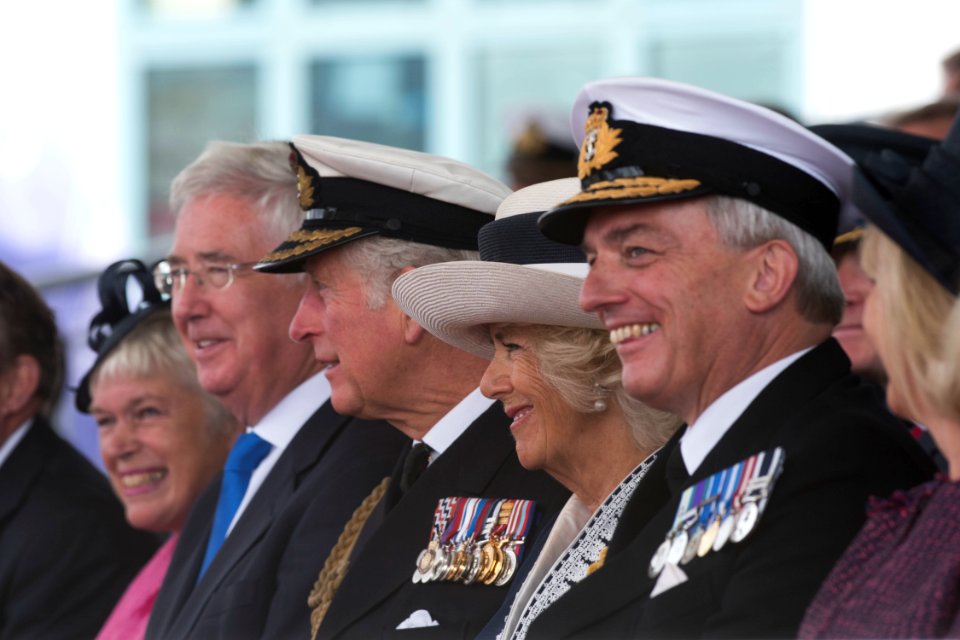 HMS PRINCE OF WALES Naming Ceremony