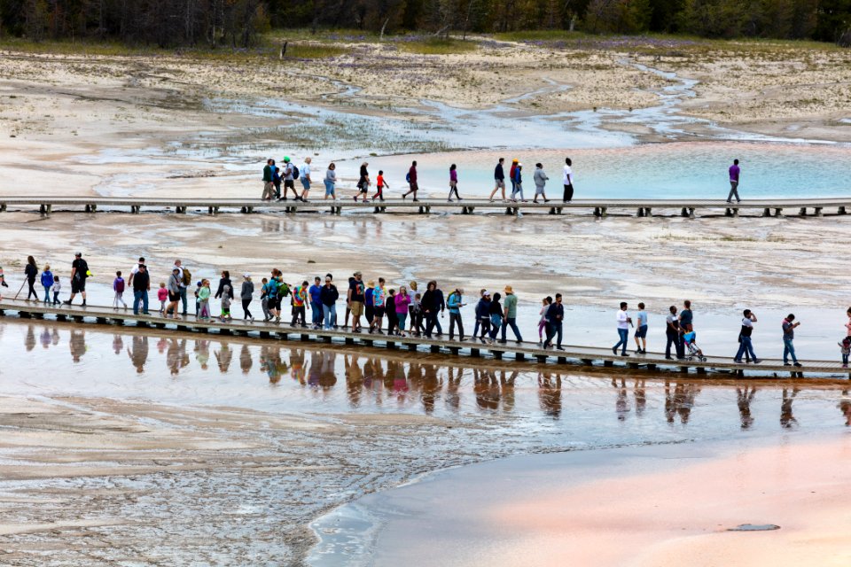 Grand Prismatic Spring Boardwalks