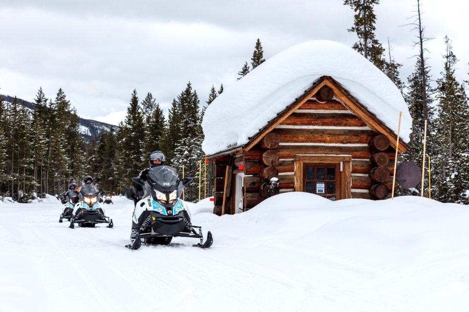 Driving past the Yellowstone South Entrance check stations