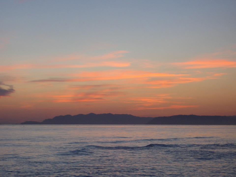 Water quietly blush