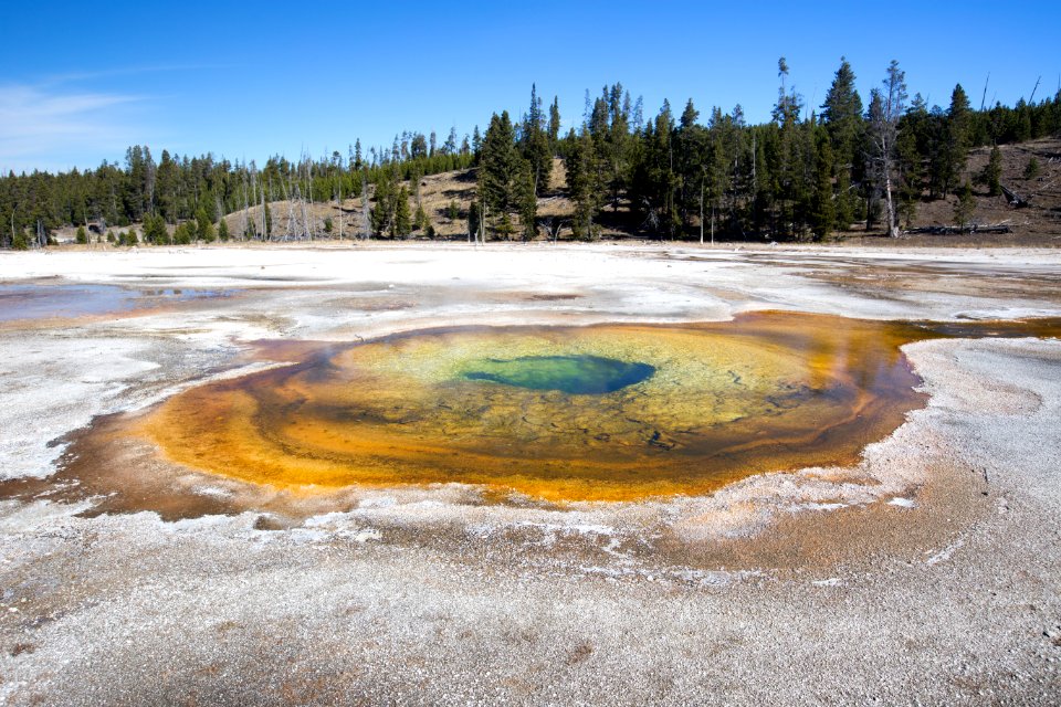 Chromatic Pool; Upper Geyser Basin
