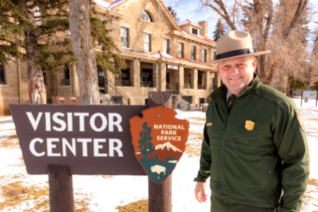 Cameron (Cam) Sholly: Superintendent, Yellowstone National Park - Albright Visitor Center photo