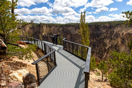 Accessible viewing platform at Inspiration Point