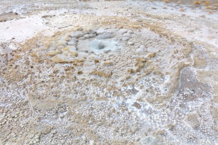 Sinter formations around Vixen Geyser