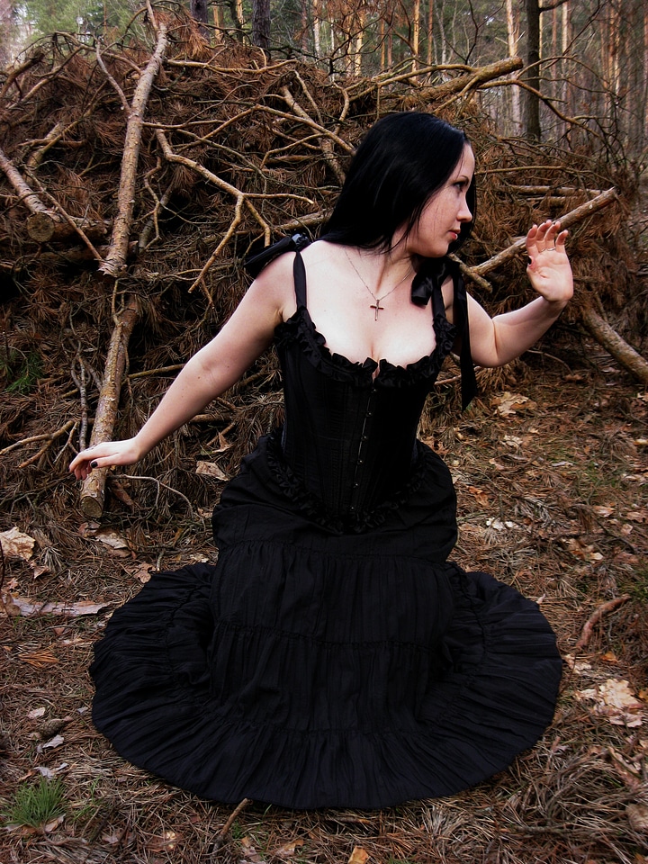 Woman young gothic