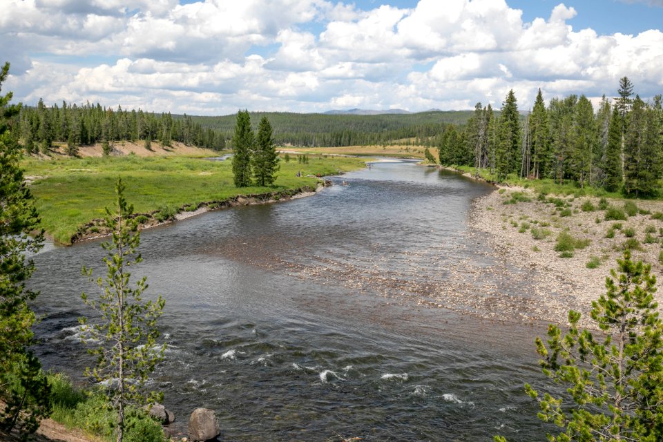 Snake River at the south boundary