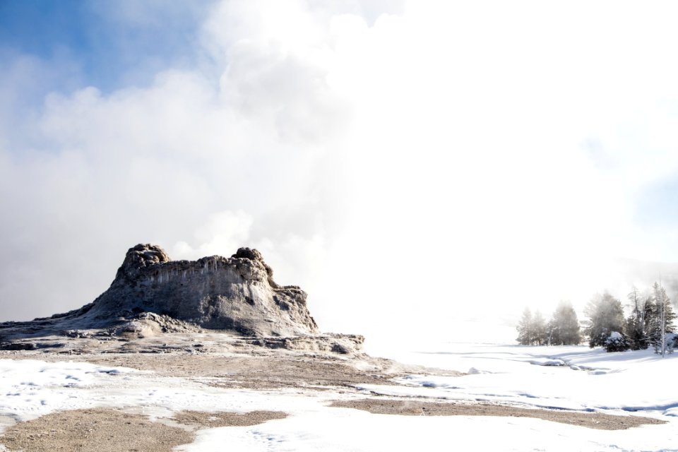 Cone of Castle Geyser