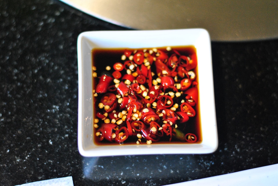 Chili sauce sauce side dish